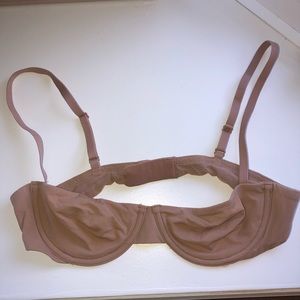 SKIMS Straight Underwire balconette style bra